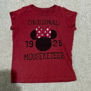 Disney Kids Red Mouseketeer T-Shirt